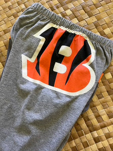 Kids Size 6 "Grey & Orange Tigers" ʻOpihi Picker Pants