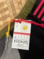 Load image into Gallery viewer, Kids Size 8 &quot;Red &amp; Black Cloud&quot; Beach Comber Shorts
