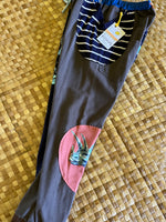 Load image into Gallery viewer, Kids Size 10 "Blue &amp; Grey Giant Squid" Holoholo Pants
