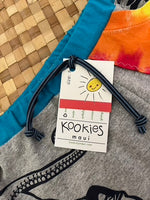 Load image into Gallery viewer, Kids Size 8 &quot;Rainbow &amp; Grey Panther&quot; Beach Comber Shorts

