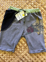 Load image into Gallery viewer, Kids Size 6 &quot;Slate Grey Hanalei Surf&quot; Beach Comber Shorts
