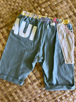 Load image into Gallery viewer, Kids Size 6 "Sage Green Maui" Beach Comber Shorts
