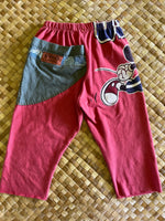 Load image into Gallery viewer, Kids Size 2 "Red Mickey Mouse" ʻOpihi Picker Pants
