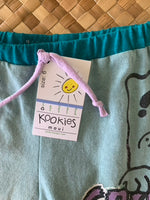 Load image into Gallery viewer, Kids Size 6 &quot;Teal Sponge Bob&quot; Beach Comber Shorts
