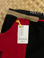 Load image into Gallery viewer, Mens Size XL &quot;Red &amp; Black Kanaka&quot; ʻOpihi Picker Shorts
